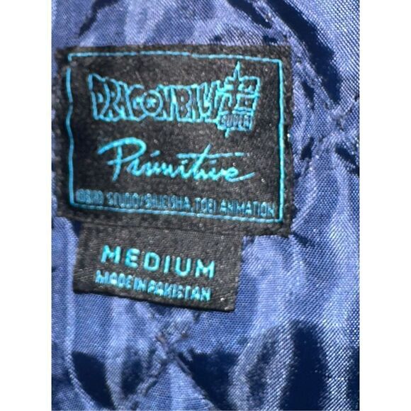 Primitive X Dragon Ball Z Super Trunks Victory Anorak Windbreaker Jacket Size: - Picture 4 of 6